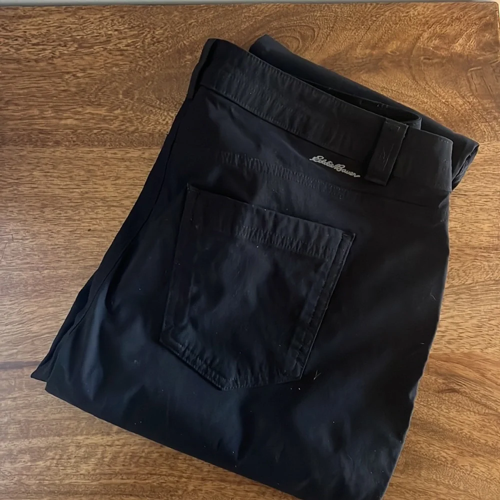 Eddie Bauer Size 14 Black Pants - Picture 10 of 10